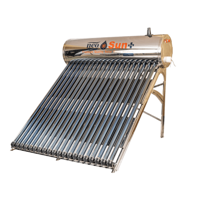 Neo Sun Plus 20 Tubes Solar Water Heater (230 Litres)