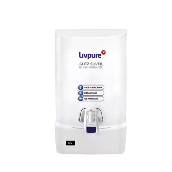 Livpure Glitz Silver Water Purifier