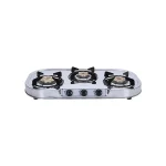 Elica 3 Burner Inox Gas Stove