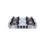 Elica 4 Burner Inox Gas Stove