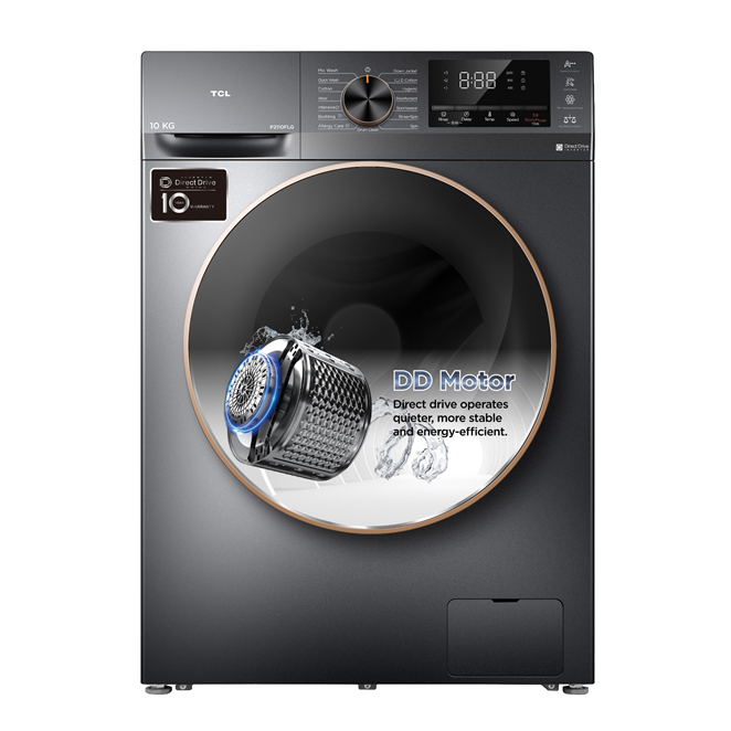 TCL 10 Kg Front Load Washing Machine