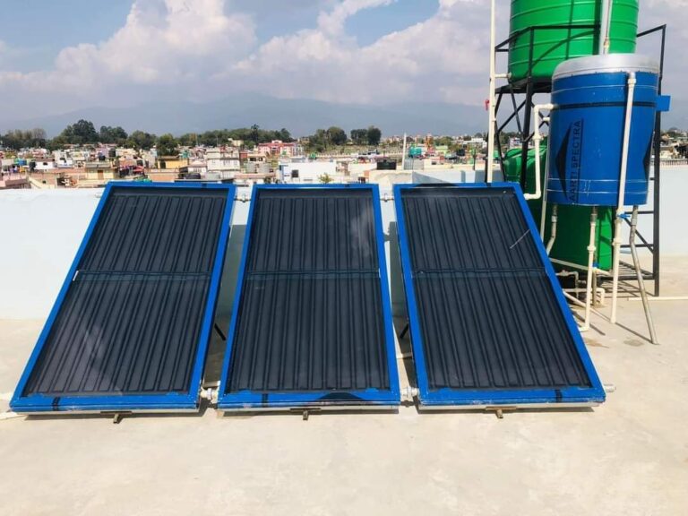 MS 3 Panel Local Solar Water Heater