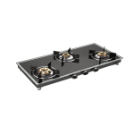 Bencardo 3 Burner Slim Black Gas Hob