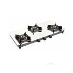 Bencardo 3 Burner Velora Auto Ignition Gas Hob