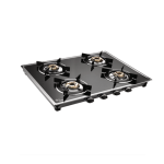 Bencardo 4 Burner Slim Black Gas Hob