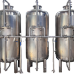 3 Vessel Stainless Steel Filter Plant